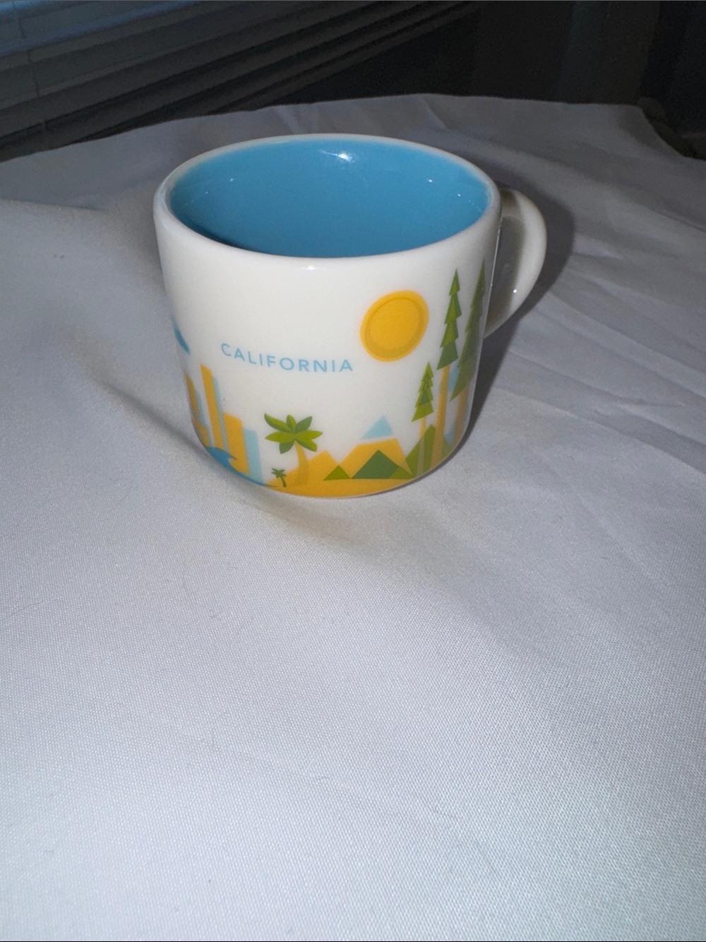 Starbucks Ornament Espresso Cup California You Are Here Collection 2 Oz